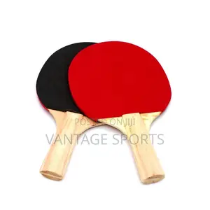 Table Tennis Racket Set - 2 Rackets, 3 Balls