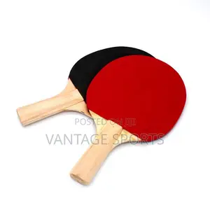 Table Tennis Racket Set - 2 Rackets, 3 Balls