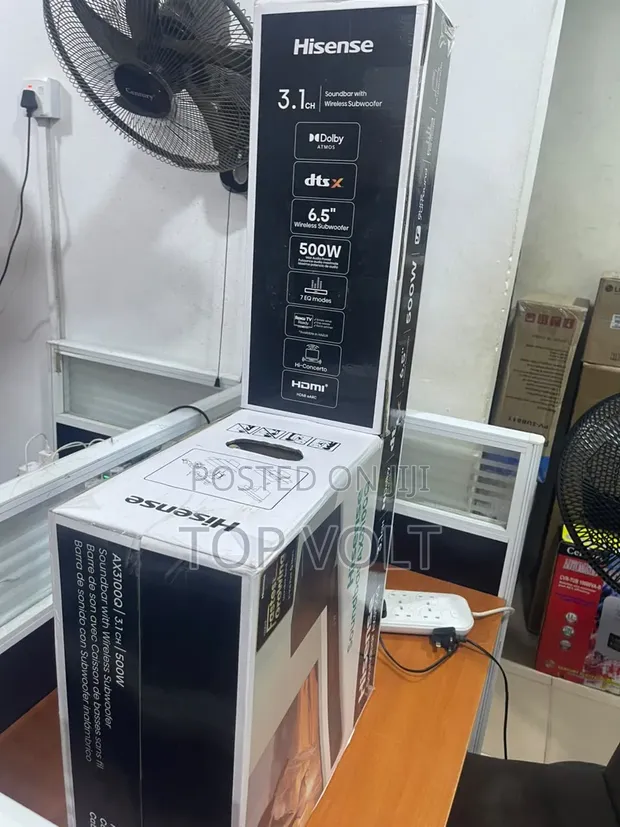 Hisense 500W Bluetooth Soundbar - 1
