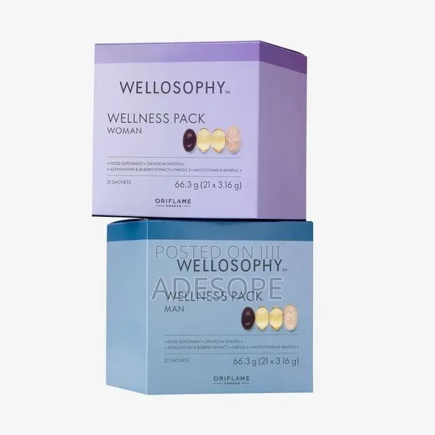 Oriflame Wellness Pack - Daily Nutritional Supplement - 1