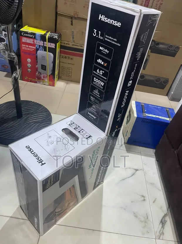 Hisense 500W Soundbar with Powerful Bass - 1