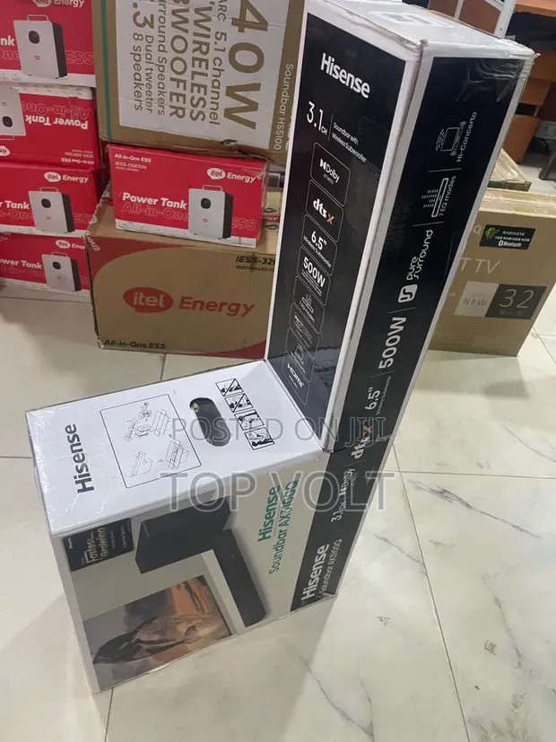 Hisense 500W High Power Soundbar - 1