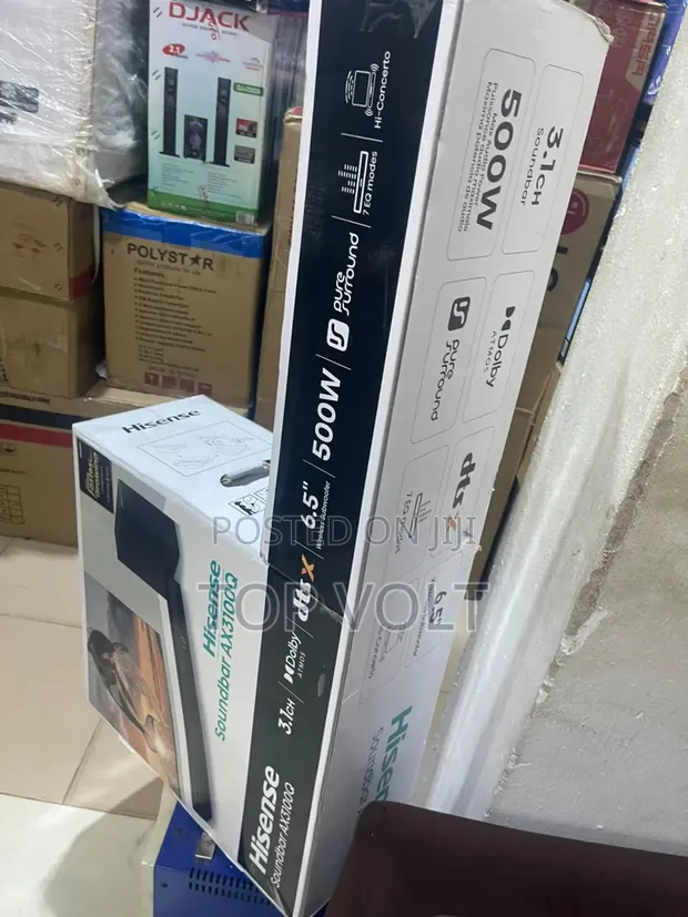 Hisense 500W Wireless Soundbar - 1