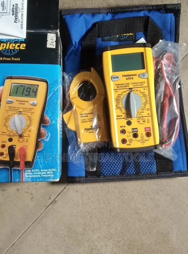 Fieldpiece LT17A Digital Multimeter Kit with AC Current Clamp - 1