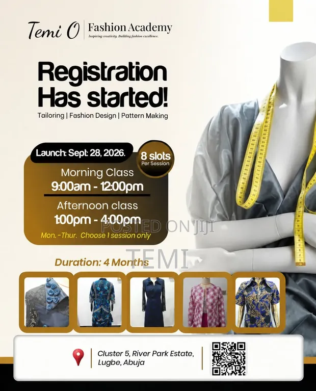 Fashion Academy Abuja for Beginners - Sewing & Pattern Making - 1