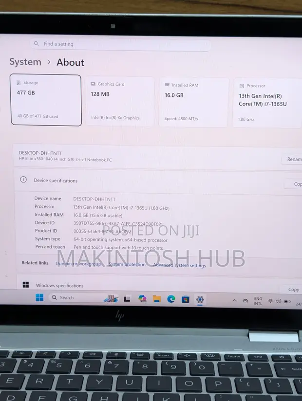 HP EliteBook x360 1040 G10 Laptop - 1