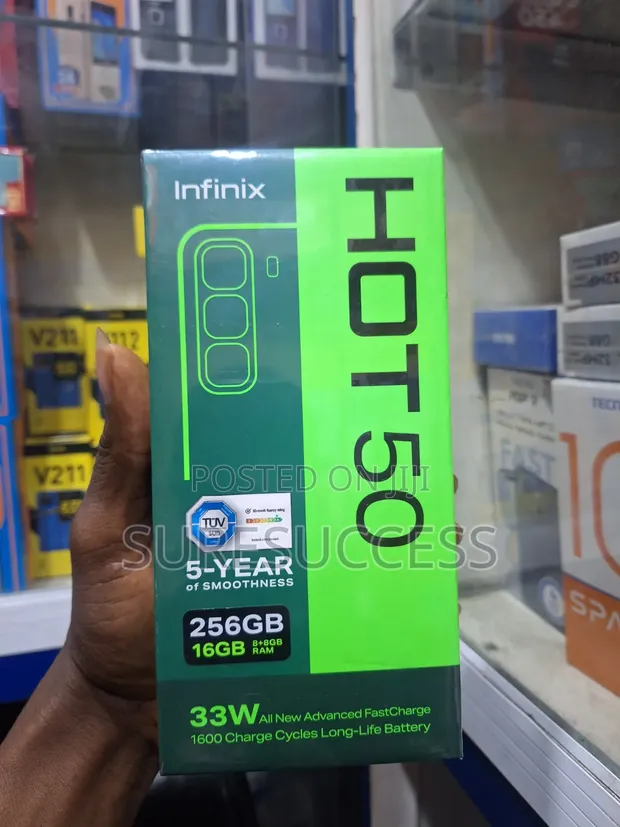 Sabon Infinix Hot 50 256GB Baki - 1