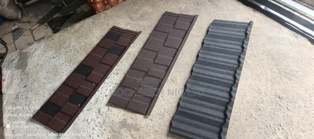 Stone Coated Roofing Sheets - Various Designs - 1