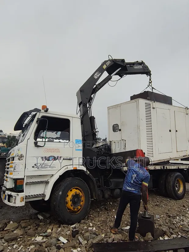 Hiab Self Loader Truck Rental - 10 Ton - 1