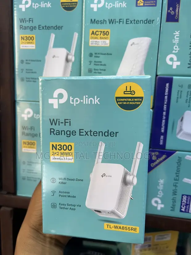TP-Link N300 Wi-Fi Range Extender - 1