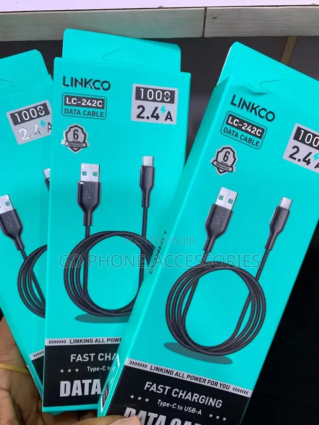 Linkco LC-242C Fast Charging Type-C Cable (2.4A / 100cm) - 1