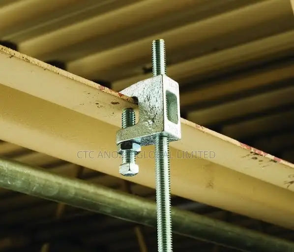 10mm Beam Clamp for HVAC Duct Support - 1