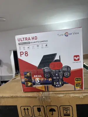EDYYE P9 Ultra HD Wireless PTZ Solar Security Camera