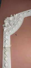 Corner Ornament - White Polyurethane - 2