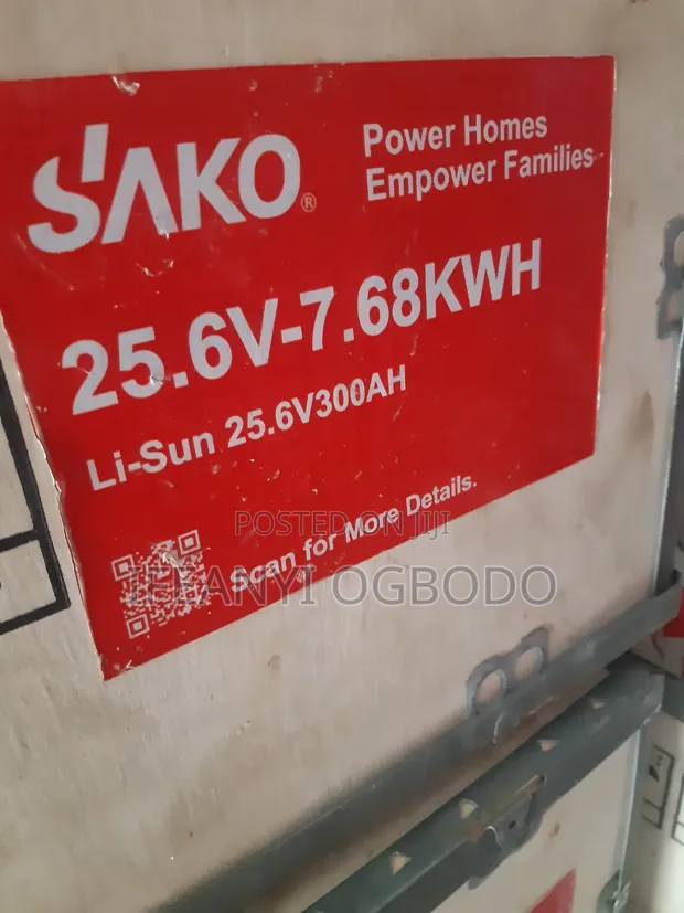 Sako Solar Lithium Battery 7.68kWh 24V - 1