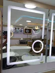 3 LED Light Mirror 80x60cm - 1