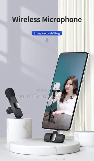 Wireless Lapel Microphone with Type-C Receiver