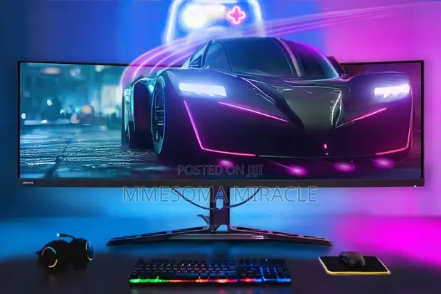 Lenovo Legion R45w-30 45" IPS Curved Gaming Monitor - 1