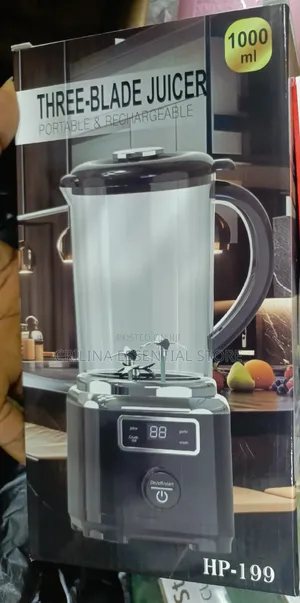 1000ml Portable Rechargeable Juicer (Model HP-199)