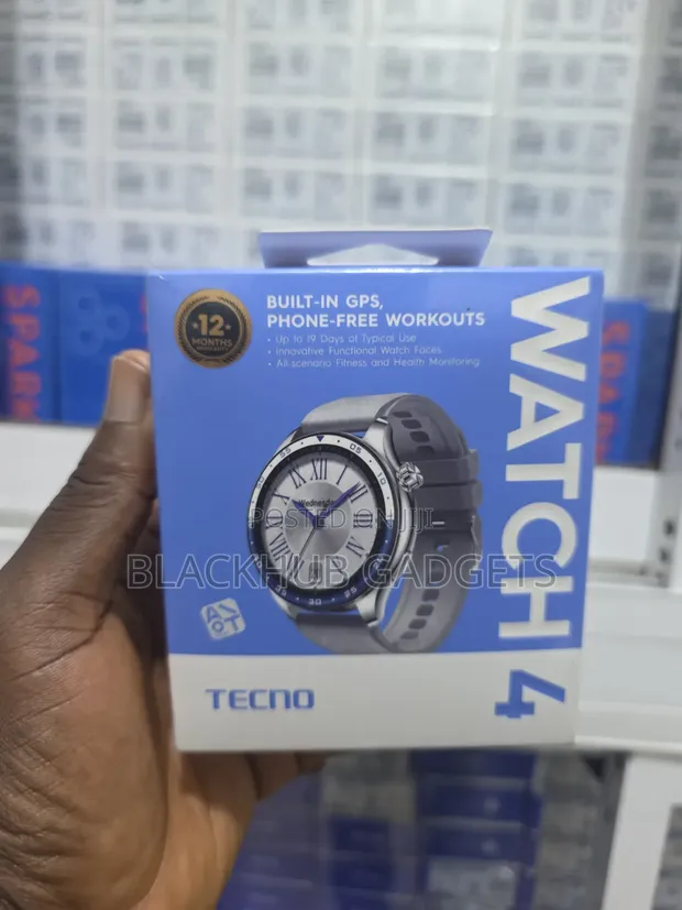 Tecno Watch 4 - Brand New - 1