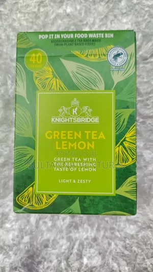 Knightsbridge Green Tea with Lemon (40 Tea Bags)