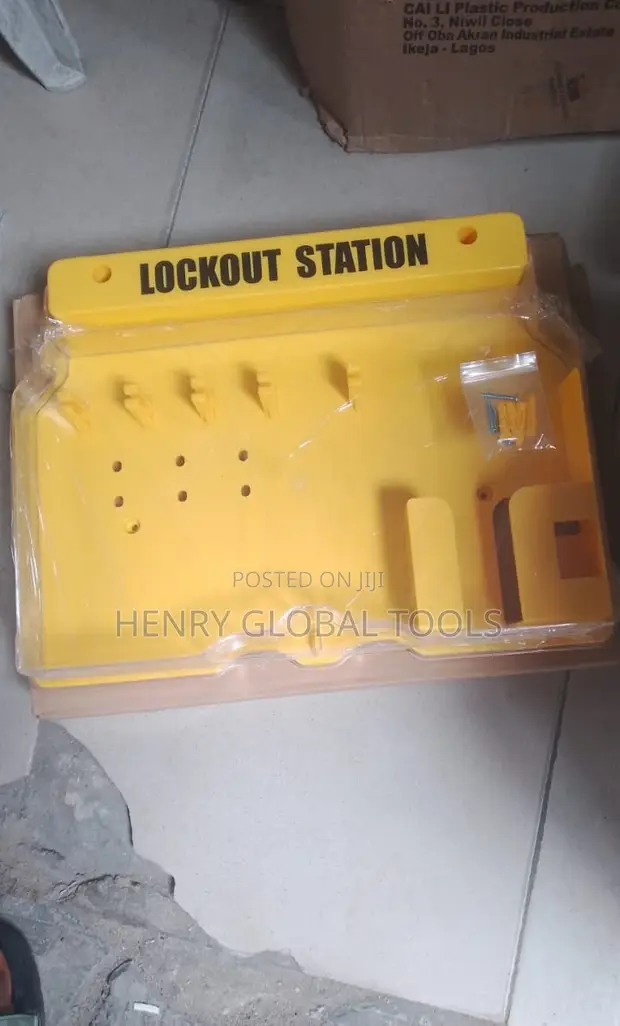 Heavy-Duty Lockout Station | LOTO Safety Station - 1