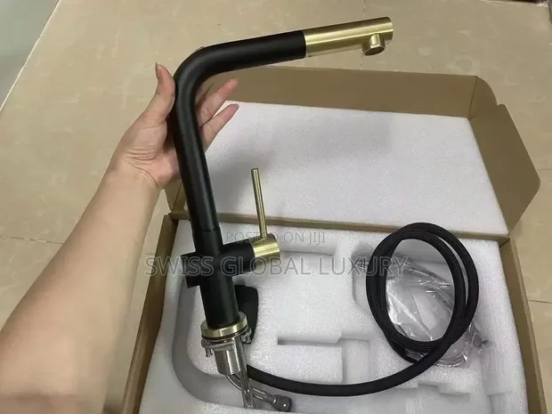 Master Kitchen Sink Mixer Tap - Single Handle - 1