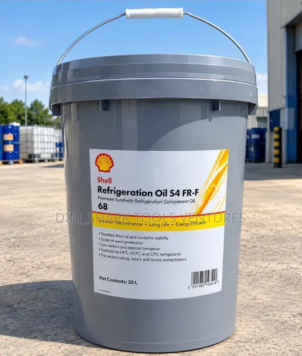 20L Shell Refrigeration Oil S4 FR-F 68 Synthetic - 1