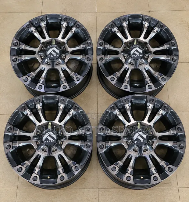 20'' Bronze Rugged Alloy Rims for Toyota Tundra V8 (2-Year Warranty) - 1