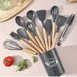 12pcs High Quality Silicone Cooking Utensils Set - 1