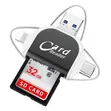 4-in-1 Card Reader Micro SD Memory Card Adapter - 1