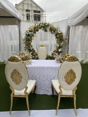 Outdoor Civil Wedding Decoration for 80 Guests