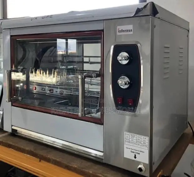 Commercial Dual Fuel Chicken Rotisserie Oven - 1