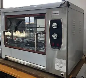 Commercial Dual Fuel Chicken Rotisserie Oven