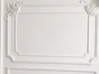 Imported Corner Ornament - White - 1