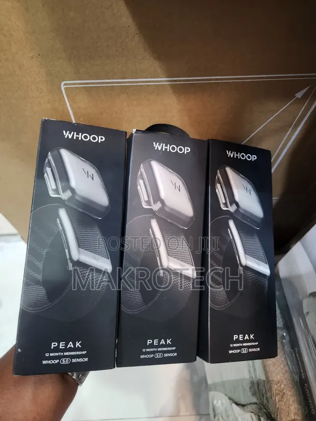 Whoop 5.0 Peak - 12-Month Membership Fitness Wearable - 1