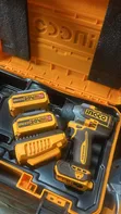 INGCO 20V Cordless Brushless Impact Drill + 2 Baturi - 2