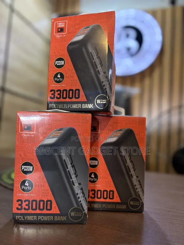 Brand New New Age 33000mAh Power Bank - 1