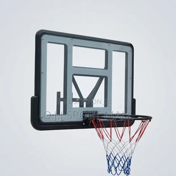 Basketball Rim and Backboard Hoop Set - 1