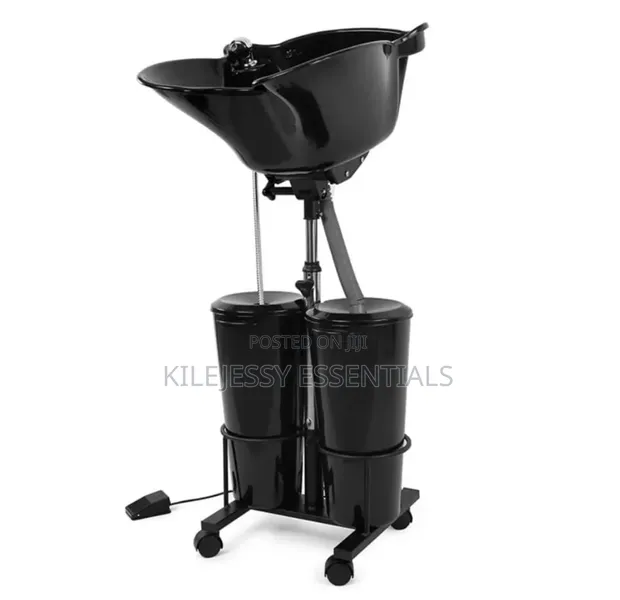 Professional Salon Shampoo Basin with Drainage - 1