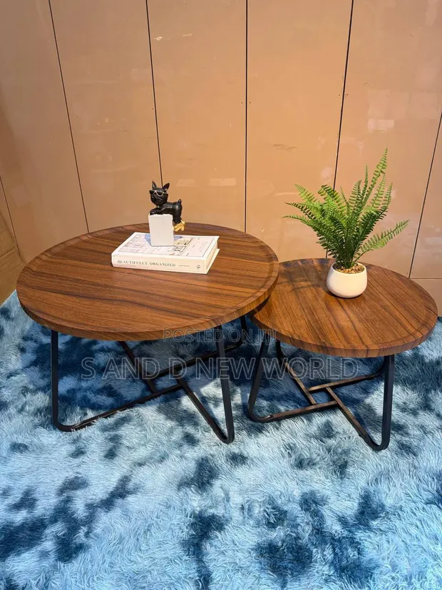 Home Interiors Wooden Centre Table - 1