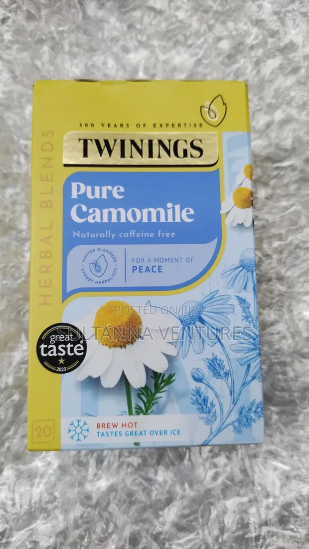 Twinings Pure Chamomile Tea (20 Tea Bags) - 1