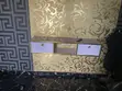 TV Shelf/Stand Mai Launin Fari da Zinariya - 1