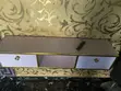 TV Shelf/Stand Mai Launin Fari da Zinariya - 4