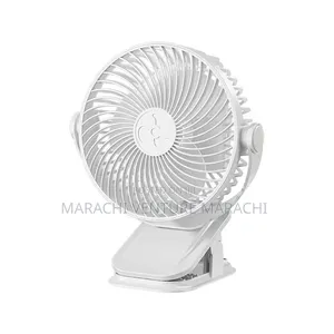 Reachable Desktop Clip Mini Fan with Night Light