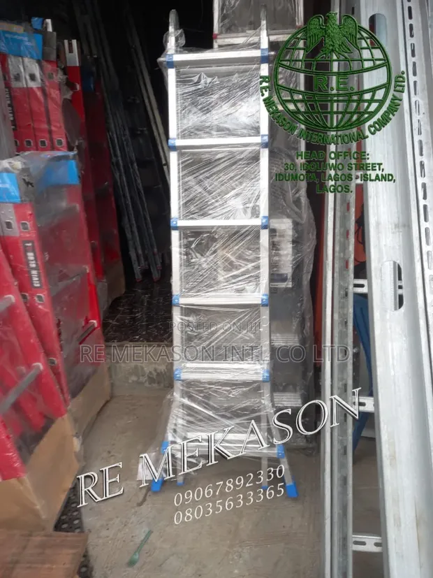 Tiger 24ft Aluminium Multipurpose Ladder - 1