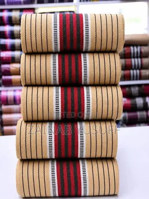 Double Weave Vintage Aso Oke Fabric