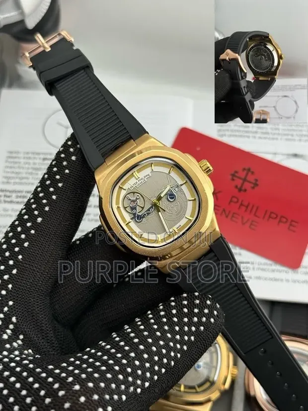 Patek Philippe Mechanical Transparent Back Wristwatch - 1
