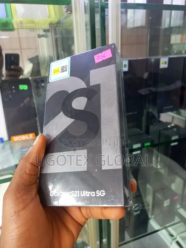 New Samsung Galaxy S21 Ultra 5G 256GB Black - 1