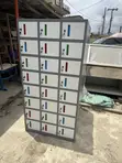 24 Ƙofofin Karfe Locker Cabinet (3ft x 6ft) - 1